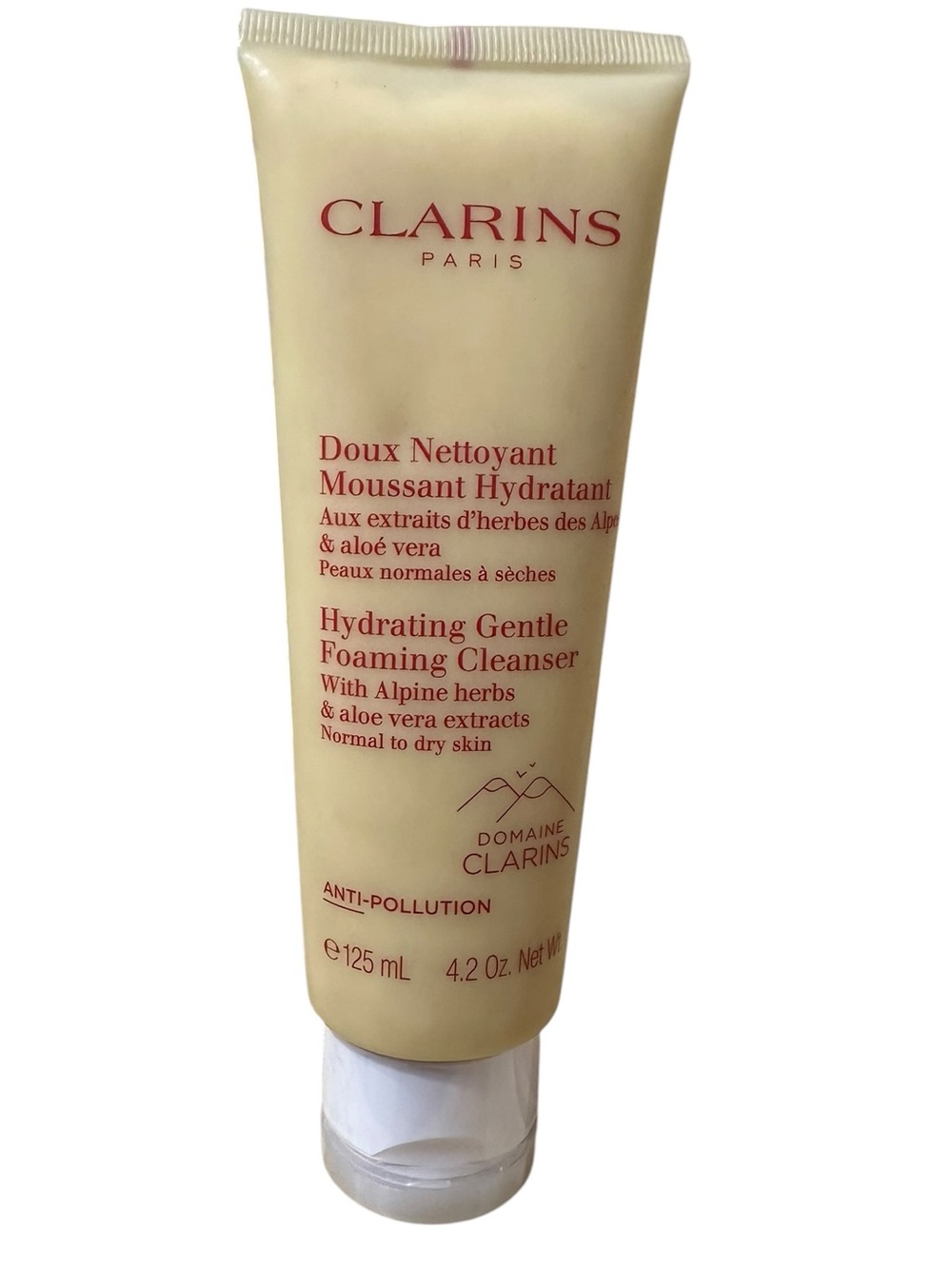 Clarins Hydrating Gentle Foaming Cleanser - Cream Tube